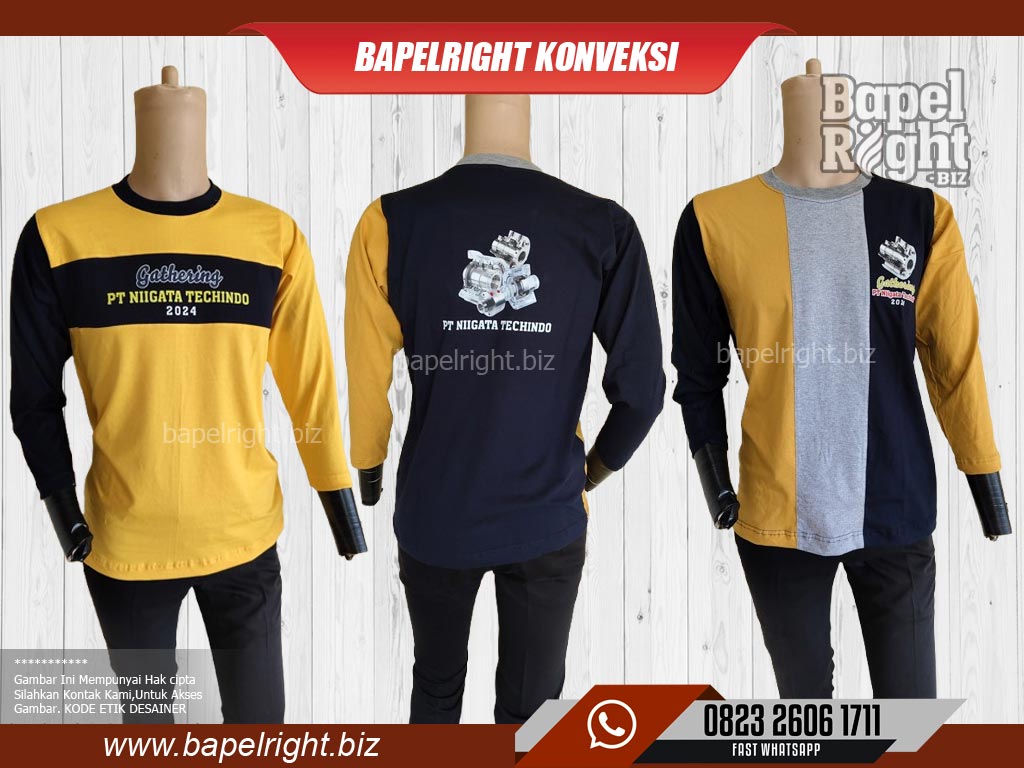 Desain Kaos Kerah Untuk Seragam